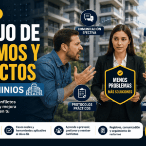 Curso de Manejo de Reclamos y Conflictos en Condominios para administradores, comités, conserjes y personal de edificios en Chile
